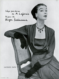 Jacques Fath 1952 Scémama, Philippe Pottier, Lajoinie