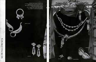Mellerio Dits Meller, Mauboussin, Boucheron 1953 Jewels, Photo Georges Saad