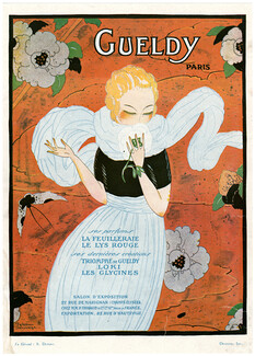 Gueldy (Perfumes) 1920 La Feuilleraie, Le Lys Rouge, Sylvain Sauvage