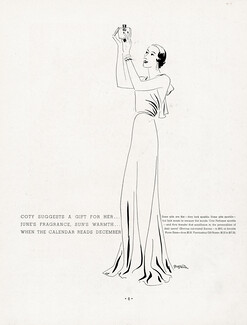 Coty (Perfumes) 1932 Ruth Grafstrom