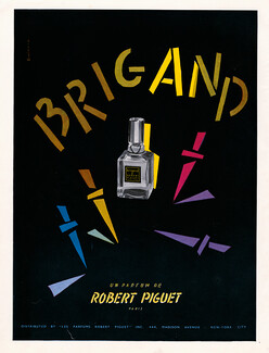 Robert Piguet (Perfumes) 1945 Brigand, Bouldoires