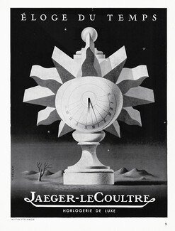 Jaeger-leCoultre 1946 Éloge du Temps, Nathan (version "Horlogerie de Luxe")