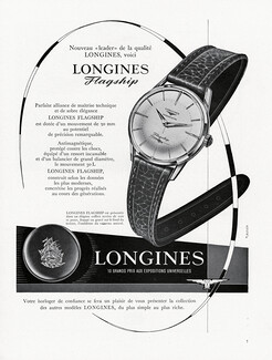 Longines 1958 Flagship, Bleuer