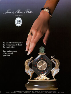 Jean & Pierre Bellin 1989 Clock