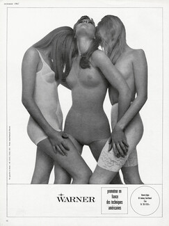 Warner's (Lingerie) 1967 Photo J.F Bauret (Version B)