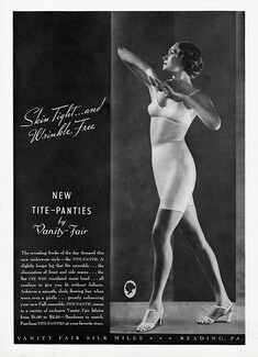 Panties, Lingerie — Vintage original prints and images