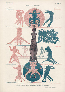 Armand Vallée 1919 Tango Dancers