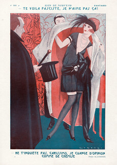 Fabius Lorenzi 1922 Roaring Twenties, Elegant Parisienne
