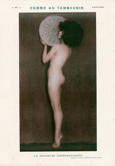 Pierre Carrier-Belleuse 1925 Nude, Constantinova Dancer
