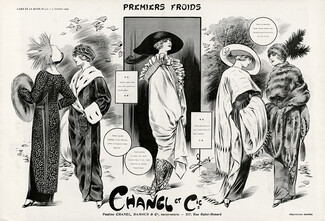 Chanel & Cie (Pauline Chanel, Damour) 1912 Fur coats, Lucy (Lussy)