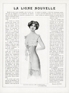 Vertus Soeurs 1913 Corset, Texte Marquise de Noy
