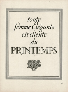 Au Printemps (Department Store) 1927