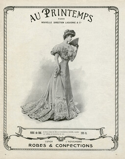 Au Printemps 1905 Robe de Bal