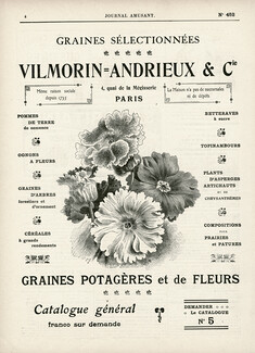 Vimorin-Andrieux & Cie 1908 Fleurs (4, quai de la Mégisserie)