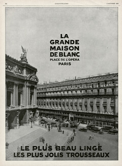 La Grande Maison de Blanc 1926 Opéra