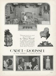 Cadet-Roussel 1926 Christmas, Toys