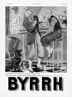 Byrrh 1938 Léonnec, Dogs