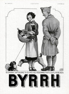 Byrrh 1934 Pekingese and Fox-terrier