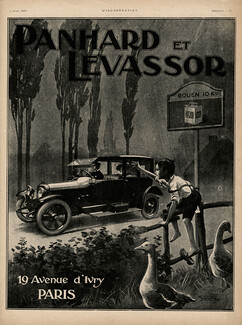 Panhard et Levassor 1920 Child, Rouen, Gabriel Vié