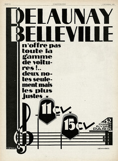Delaunay Belleville 1926 R De Valerio