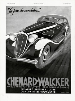 Chenard & Walcker 1936 La joie de conduire, Geo Ham