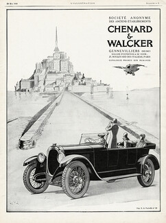 Chenard & Walcker 1926 Mont Saint-Michel