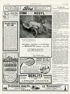 Bugatti 1923 Record du Monde, Comte de Pourtalès