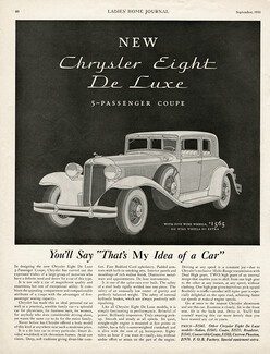 Chrysler 1931 Eight De Luxe