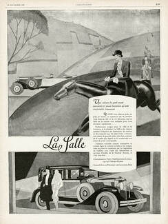 La Salle (Cars) 1927 Horsewoman, Jean Pagès