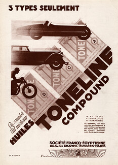 Toneline Compound (Motor Oil) 1930 Frock