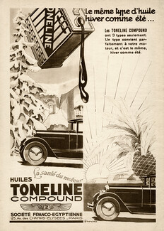 Toneline Compound (Motor Oil) 1930 Frock