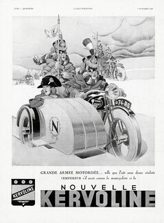 Kervoline 1933 Side-car, Motorcycle Combination, Napoleon