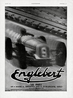 Englebert 1930 Course, Equipe Bugatti