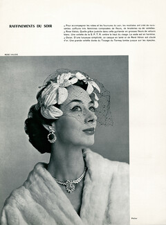 Rose Valois 1955 Jean Parmentier, Photo Pottier