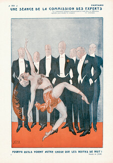 José 1924 La Commission Des Experts, Erotic Dance