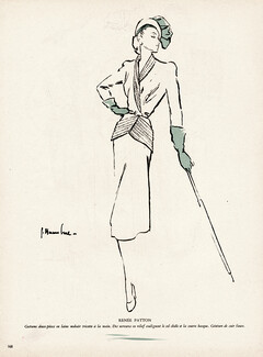 Renée Patton 1947 Haramboure