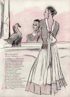Two-piece Evening Dress by Masket Bros 1956 Eric (Carl Erickson)