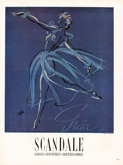 Scandale 1947 Dancer, Fernando Bosc