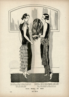 Beer (Couture) 1923 Robes du soir, Evening Dress, Paul Scavone