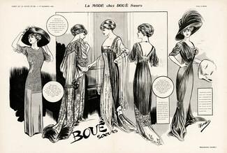 Boué Soeurs 1909 Evening Gowns, Manon