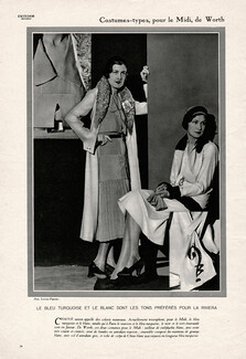Worth 1930 Costumes-types pour le Midi, Photo Lecram-Vigneau