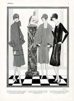 Drecoll 1926 Robes, Robe-manteau