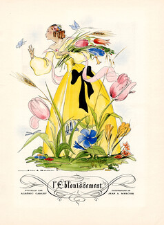 L'Éblouissement, 1938 - Jean Adrien Mercier 18th Century Costumes, Texte par Albéric Cahuet, 8 pages