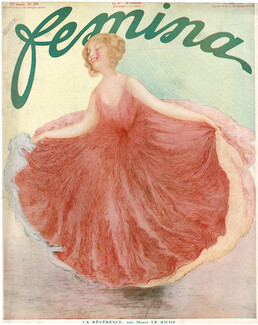 Henri Le Riche 1913 La Révérence, Femina cover
