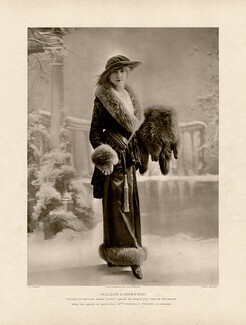 Doucet 1913 Tailleur d'Après Midi, Marcelle Praince, Photo Talbot