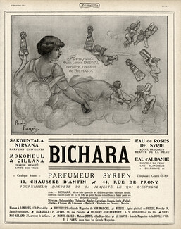Bichara (syrian Perfumer) 1913 Bouquet Marie Louise Derval, Nirvana, Sakountala, Paule Fugère