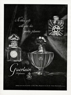 Guerlain (Perfumes) 1953 Shalimar, L'Heure Bleue, Vol de Nuit