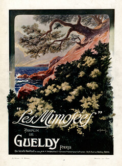 Gueldy (Perfumes) 1919 Les Mimosées, André Galland