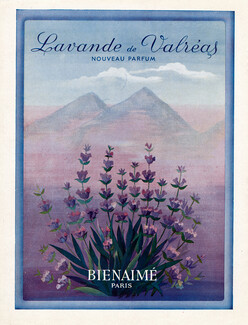 Bienaimé (Perfumes) 1945 Lavande de Valréas, Egyptian pyramids