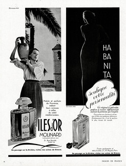 Molinard (Perfumes) 1941 Iles d'Or & Habanita, Ehrmann